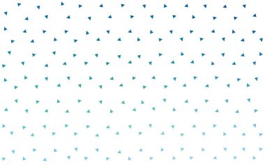 Açık mavi, yeşil vektör soyut mozaik desen. Zarif üçgenleri olan soyut çizimler. Arkaplanlarınız için desenli desen.