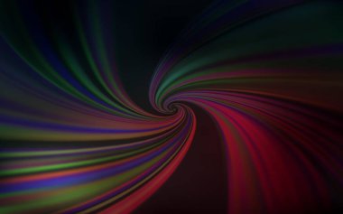 Lacivert, kırmızı çizgili vektör arkaplan. Renkli çizgileri ve şekilleri olan bir örnek. Web siteniz için soyut tasarım.