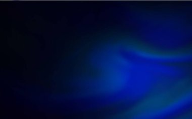 Koyu mavi vektör renkli bulanık arkaplan. Gradyan tasarımlı, soyut, ışıltılı çizimler. Marka kitabınız için yeni biçim tasarımı.