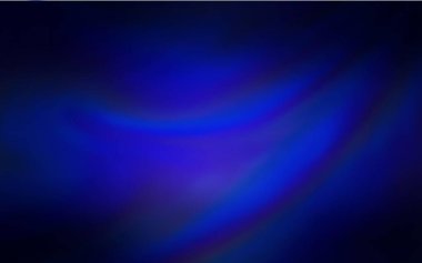 Koyu mavi vektör renkli bulanık arkaplan. Gradyan ile modern soyut çizim. Web siteniz için bulanık tasarım.