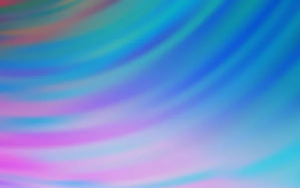 Светло Розовая Синяя Векторная Текстура Мокрыми Линиями Красочный Геометрический Образец — стоковый вектор