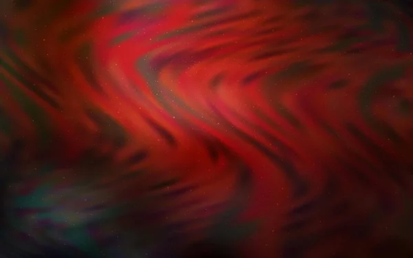 Dark Red Vector Texture Milky Way Stars Modern Abstract Illustration — Stock Vector