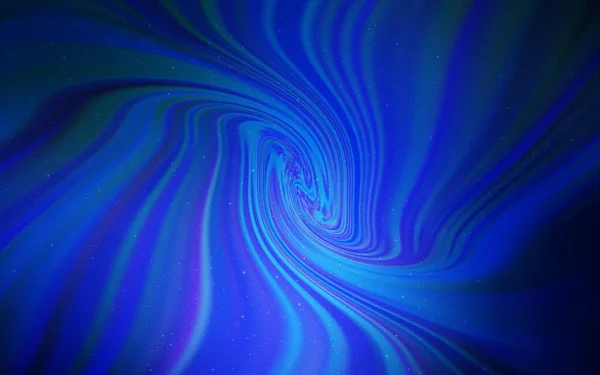 Σκούρο Μπλε Διανυσματικό Πρότυπο Διαστημικά Αστέρια Θολή Διακοσμητική Σχεδίαση Απλό — Διανυσματικό Αρχείο