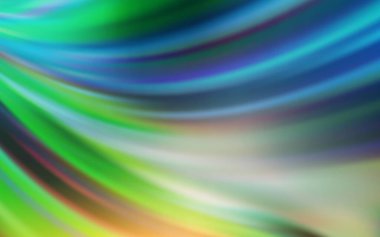 Açık mavi, sarı vektör bulanık parlak soyut şablon. Renkli soyut çizimler ve gradyan. Tasarımlar için arka plan.