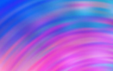 Açık Mor, eğri çizgileri olan pembe vektör arkaplan. Değişken çizgileri olan renkli geometrik örnek. Reklamlarınız, posterleriniz, afişleriniz için yepyeni bir tasarım..