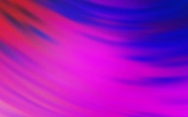 Açık Mor, pembe çizgili vektör şablonu. Basit bir şekilde yepyeni renkli bir tasvir. Tasarımınız için renkli dalga deseni.