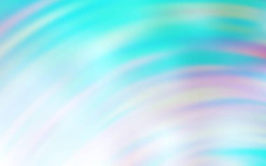 Kıvrımlı çizgileri olan hafif BLUE vektör düzeni. Eğilimli zarif, parlak bir çizim. İşiniz için en renkli tasarım..