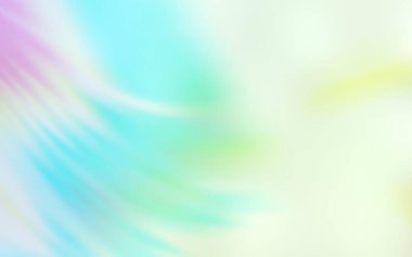 Açık mavi, yeşil vektör parlak deseni bulanıklaştırdı. Görüntü tarzında tamamen yeni bir renkli çizim. Web siteniz için bulanık tasarım.