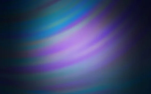 Шаблон Светло Голубого Вектора Изогнутыми Линиями Современная Абстрактная Градиентная Иллюстрация — стоковый вектор