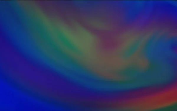 Ανοιχτό Μπλε Κόκκινο Διάνυσμα Θολή Λάμψη Αφηρημένο Πρότυπο Πολύχρωμη Απεικόνιση — Διανυσματικό Αρχείο