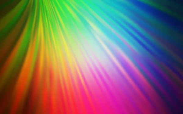 Luz Vetor Multicolor Padrão Desfocado Ilustração Colorida Abstrata Com Gradiente — Vetor de Stock