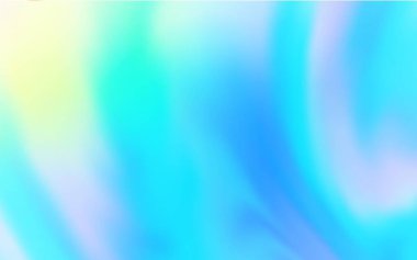 Açık mavi, yeşil vektör renkli bulanık arkaplan. Eğilimli zarif, parlak bir çizim. Marka kitabı için zarif bir arkaplan.