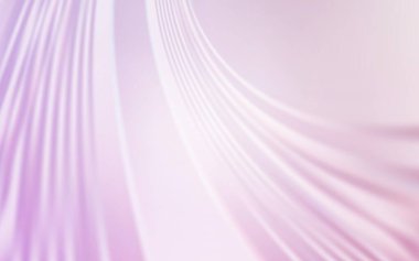 Bükülmüş çizgileri olan açık mor vektör şablonu. Değişken çizgileri olan renkli geometrik örnek. Tasarımınız için renkli dalga deseni.