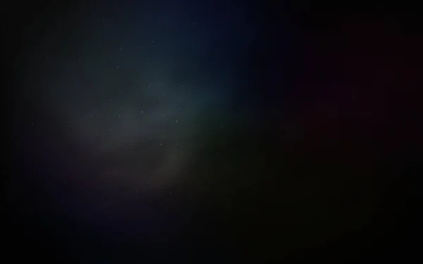 Dunkelblauer Vektorhintergrund Mit Astronomischen Sternen Leuchtend Farbige Illustration Mit Hellen — Stockvektor