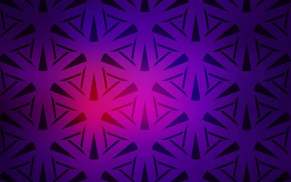 線や三角形を背景に カラフルな三角形のモダンな抽象的なイラスト 壁紙のテンプレート — ストックベクタ
