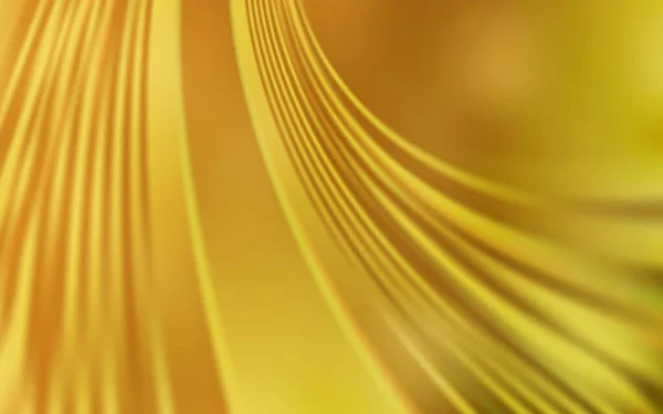 Темно Желтая Векторная Компоновка Изогнутыми Линиями Красочная Абстрактная Иллюстрация Градиентными — стоковый вектор