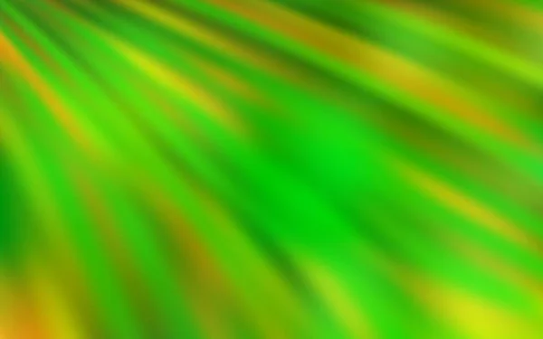 Hellgrüne Gelbe Vektorschablone Mit Wiederholten Sticks Linien Auf Verschwommenem Abstrakten — Stockvektor