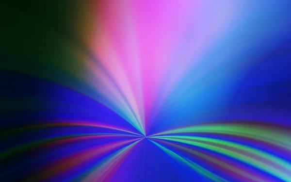 Donker Roze Blauwe Vector Wazig Gekleurd Patroon Kleurrijke Abstracte Illustratie — Stockvector