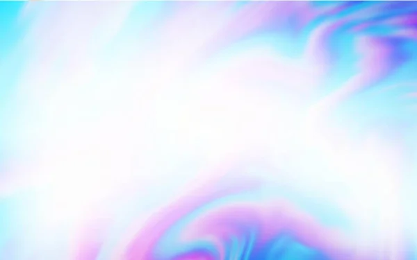 Modèle Flou Rose Clair Vecteur Bleu Illustration Colorée Abstraite Avec — Image vectorielle