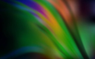 Koyu yeşil, kırmızı vektör bulanık ve renkli desen. Parlak renkli bir illüstrasyon. Tasarımlar için arka plan.