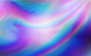 Açık pembe, mavi vektör bulanık arkaplan. Görüntü tarzında tamamen yeni bir renkli çizim. Marka kitabı için zarif bir arkaplan.