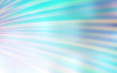 Wry çizgileri ile hafif BLUE vektör şablonu. Soyut ve gradyan biçiminde geometrik çizim. Reklamlarınız, posterleriniz, afişleriniz için yepyeni bir tasarım..