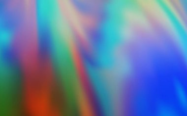 Açık mavi, sarı vektör soyut bulanık düzen. Parlak renkli bir illüstrasyon. İş tasarımınız için yeni biçim.