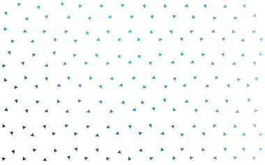 Açık BLUE vektörü soyut çokgen şablonu. Zarif üçgenleri olan soyut çizimler. Web siteniz için yeni bir doku.