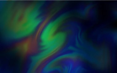 Koyu yeşil vektör modern zarif zemin. Görüntü stili ve gradyanı olan yeni renkli çizimler. İşiniz için yeni tasarım.