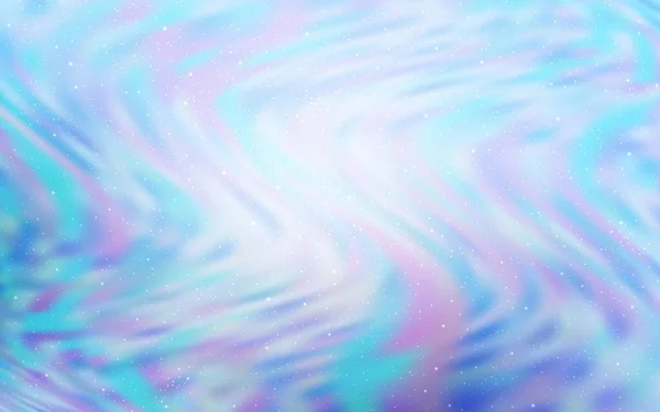 Astronomik Yıldızlı Hafif Blue Vektör Arkaplanı Soyut Şablonda Gökyüzü Yıldızlarıyla — Stok Vektör
