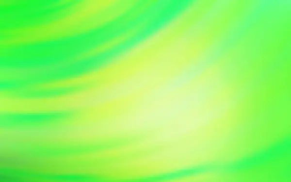 Ljusgrön Vektor Bakgrund Med Våta Linjer Glitter Abstrakt Illustration Med — Stock vektor