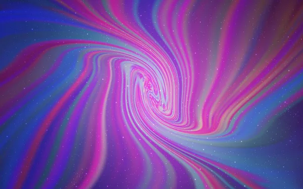 Light Purple Vektor Hintergrund Mit Astronomischen Sternen Raumsterne Auf Verschwommenem — Stockvektor