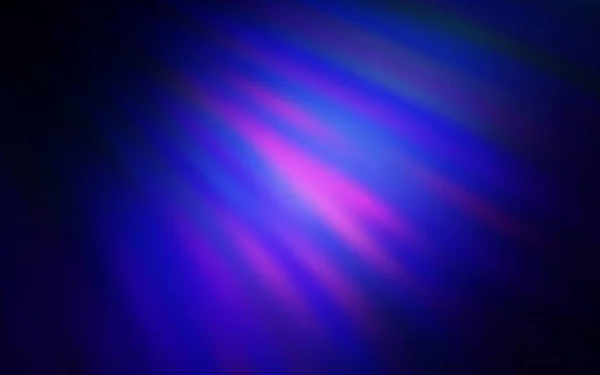 Ciemnoniebieski Wektor Tekstury Kolorowych Linii Kolorowa Lśniąca Ilustracja Liniami Abstrakcyjnym — Wektor stockowy