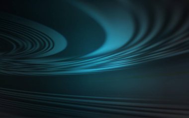 Koyu mavi çizgili vektör arkaplanı. Basit ve eğik renkte renkli bir tasvir. Tasarımınız için renkli dalga deseni.