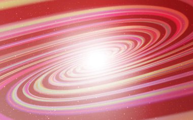 Gece gökyüzü yıldızlı açık pembe vektör deseni. Renkli kozmik yıldızlı soyut çizimler. İş ilanınız için akıllı tasarım.