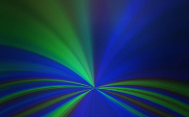 Açık mavi, yeşil vektör soyut bulanık yerleşim. Yaratıcı illüstrasyon, yarım tonlu ve eğimli. Marka kitabı için zarif bir arkaplan.