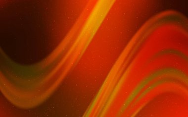 Uzay yıldızlı açık kırmızı vektör şablonu. Renkli kozmik yıldızlı soyut çizimler. Reklamınız, posteriniz, afişiniz için en iyi tasarım.