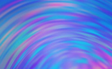 Açık Pembe, eğri çizgileri olan mavi vektör düzeni. Renkli çizgileri ve şekilleri olan bir örnek. Cep telefonu ekranları için şablon.