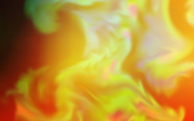 Açık Turuncu vektör soyut parlak arkaplanı bulanıklaştırdı. Soyut ve gradyan renkte renkli çizimler. İş tasarımınız için yeni biçim.