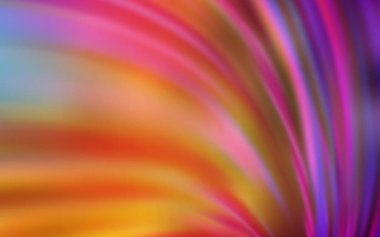 Açık Pembe, sarı vektör parlak şablonu bulanıklaştırdı. Soyut ve gradyan renkte renkli çizimler. İşiniz için yepyeni bir tasarım..