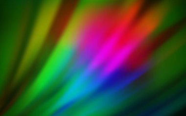 Koyu pembe, yeşil vektör renkli bulanık arkaplan. Eğilimli zarif, parlak bir çizim. Tasarımlar için arka plan.