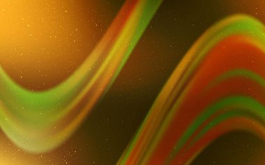 Samanyolu yıldızlı koyu turuncu vektör dokusu. Büyük Ayı yıldızlı modern soyut illüstrasyon. Fütürist reklamlar ve kitapçıklar için şablon.