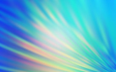 Açık mavi, parlak çizgili sarı vektör arkaplan. Soyut şablon üzerinde çizgileri olan renkli, parlak bir illüstrasyon. İş ilanınız için akıllı tasarım.