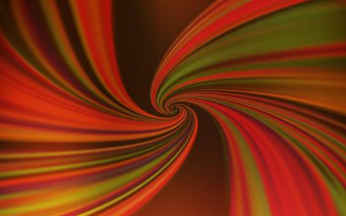 Eğri çizgileri olan koyu turuncu vektör arkaplan. Basit bir şekilde parlak renkli bir illüstrasyon. Reklamınız, broşürleriniz, broşürleriniz için yeni bir doku..