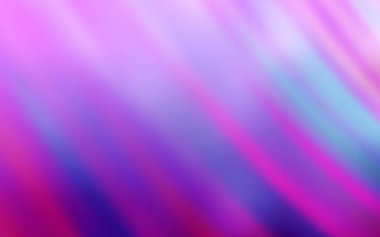 Düz çizgileri olan açık pembe vektör düzeni. Soyut şablon üzerinde çizgileri olan renkli, parlak bir illüstrasyon. Reklamlar, posterler, afişler için desen.