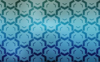 Wry çizgileri ile hafif BLUE vektör düzeni. Kavisli çizgilerden oluşan parlak bir illüstrasyon. Tasarımınız için renkli dalga deseni.