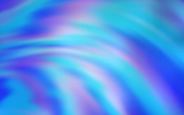 Bükülmüş çizgileri olan hafif BLUE vektör düzeni. Renkli çizgileri ve şekilleri olan bir örnek. İş tasarımınız için şablon.