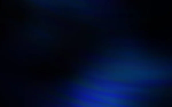 Темний Векторний Візерунок Blue Вигнутими Лініями Блискуча Ілюстрація Яка Складається — стоковий вектор