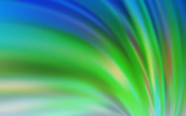 Ljusblå Grön Vektor Abstrakt Ljus Konsistens Färgad Illustration Suddig Stil — Stock vektor