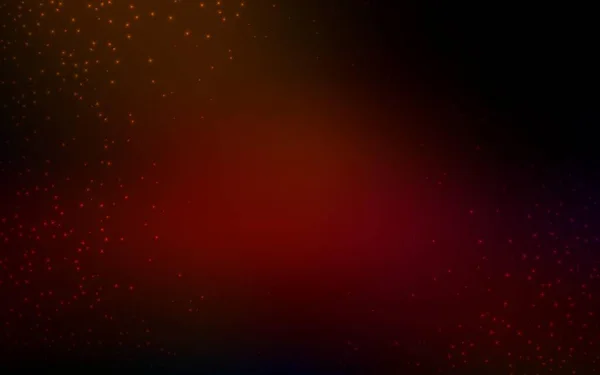 Fondo Vectorial Rojo Oscuro Con Estrellas Astronómicas Ilustración Abstracta Moderna — Vector de stock